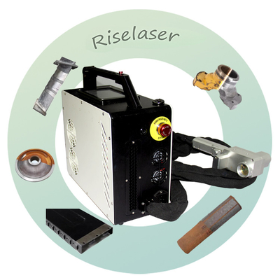 Backpack Portable Metal Laser Paint And Rust Remover 50W 100W Automatic Rust Removal Laser Cleaning Machine