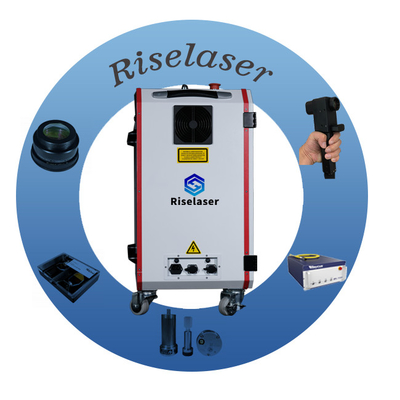 Handheld Portable Laser Rust Removal Machine 50W Backpack Laser Cleaning Machine For Rust Paint Oil Removal