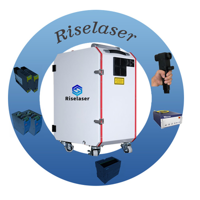 1064±5nm 50W Handheld Laser Cleaning Machine Handheld Portable Laser Rust Removal Machine