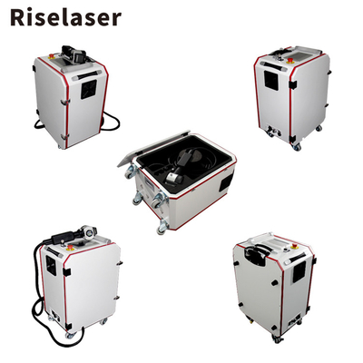 Portable 100W/200W Fiber Laser Pulse Cleaning Machine Multi-Surface Rust Removal Tool For Metal