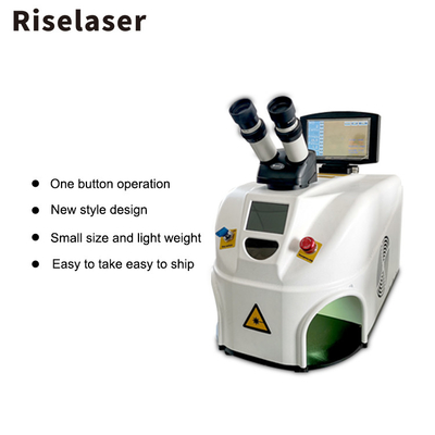 Desktop YAG Laser Spot Welder CCD+10X Microscope Position For Silver And Gold Jewelry
