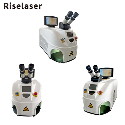 Desktop YAG Laser Spot Welder CCD+10X Microscope Position For Silver And Gold Jewelry