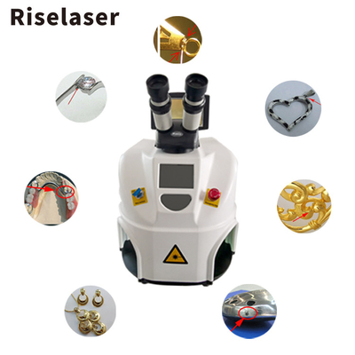Desktop YAG Laser Spot Welder CCD+10X Microscope Position For Silver And Gold Jewelry