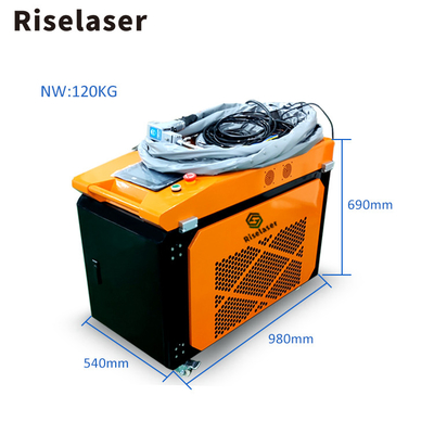 1500W Hand Held Metal Spot Welders 3 In 1 Laser Welding Machine With Multi Functions