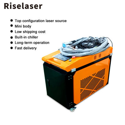 1500W Hand Held Metal Spot Welders 3 In 1 Laser Welding Machine With Multi Functions