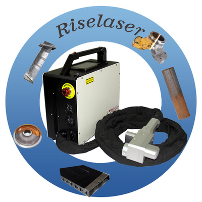 Backpack Handheld Pulsed Laser Cleaning Machine 50w 100w 200w Portable for Rust Paint Oil Removal