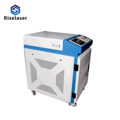 1000w 1500w Fiber Laser Rust Removal Cleaning Machine Large Format For Rust Paint Oil Dust