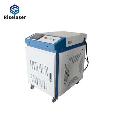 1000w 1500w Fiber Laser Rust Removal Cleaning Machine Large Format For Rust Paint Oil Dust
