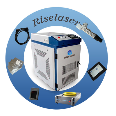 1000W 1500W Large Format Fiber Laser Cleaning Machine Metal Rust Removal Laser And Cleaner