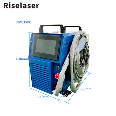 3 In 1 Portable Fiber Handheld Laser Welder 1000W Laser Welding And Cleaning Machine Laser Rust Remover