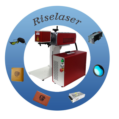 Mini Desktop 20W 30W 50W CO2 Laser Engraving Marking Machine For Wood Leather Nonmetallic Material