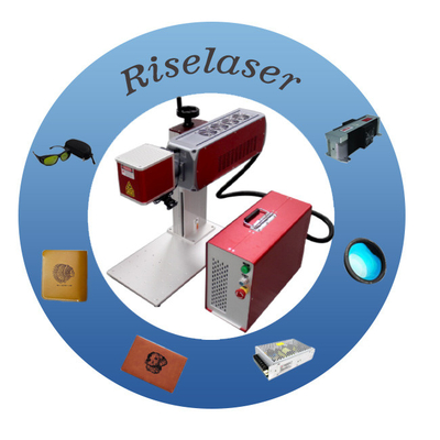 Customized Fiber Laser Marking Machine 20w 30w 50w 70w with Minimum Character 0.15mm