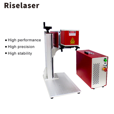 Customized Fiber Laser Marking Machine 20w 30w 50w 70w with Minimum Character 0.15mm