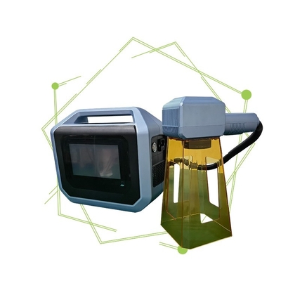 Portable Fiber Laser Engraving Machine for Portable Mini Metal Nameplate Mold Flange Coding