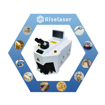 150W Stainless Steel Metal Soldering Machine , Laser Spot Welder For Gold Silver Ring Jewelry Tool