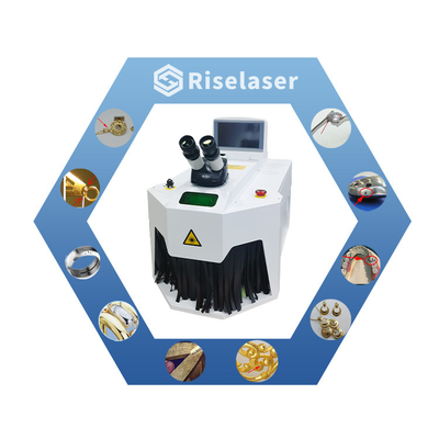 150W Stainless Steel Metal Soldering Machine , Laser Spot Welder For Gold Silver Ring Jewelry Tool