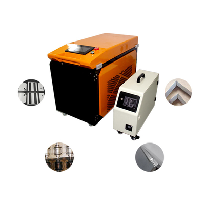 Portable 3 IN 1 Handheld Fiber Laser Welding Machine 1.5KW 2KW 3KW Water Cooled For Welding Metal