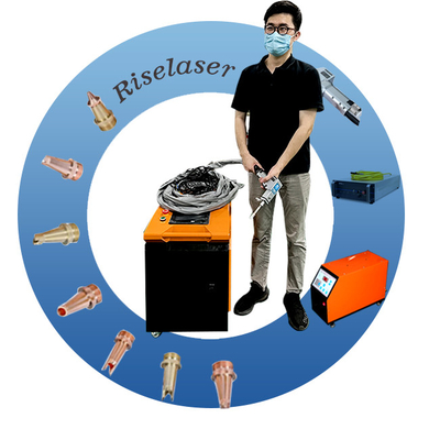 Multifunctional Handheld Welding Cleaning 3 In 1 Laser Machine 1500w 2000w 3000w For Stainless Steel