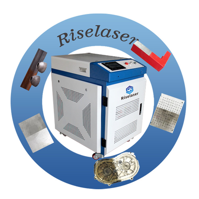 1000w 1500w Fiber Laser Rust Removal Cleaning Machine Large Format For Rust Paint Oil Dust