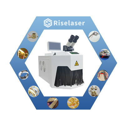 150W Stainless Steel Metal Soldering Machine , Laser Spot Welder For Gold Silver Ring Jewelry Tool