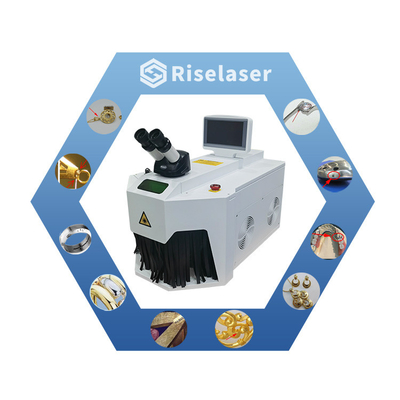 150W Stainless Steel Metal Soldering Machine , Laser Spot Welder For Gold Silver Ring Jewelry Tool