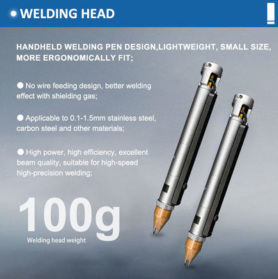 300W/600W Handheld Laser Welding Machine with 5-inch Touch Display and 0.5mm Focal Spot Diameter